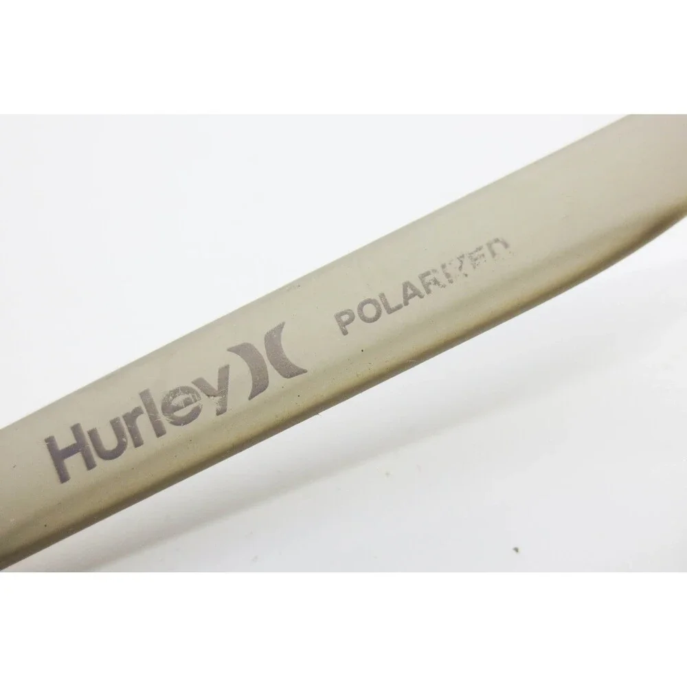 Hurley Halfway Sunglasses HSM4005PX 036 Polarized Red Mirror Lens Olive Green